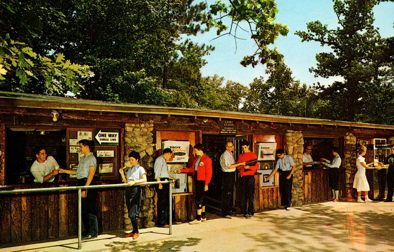 Interlochen Center for the Arts - Vintage Postcard Of Camp Store